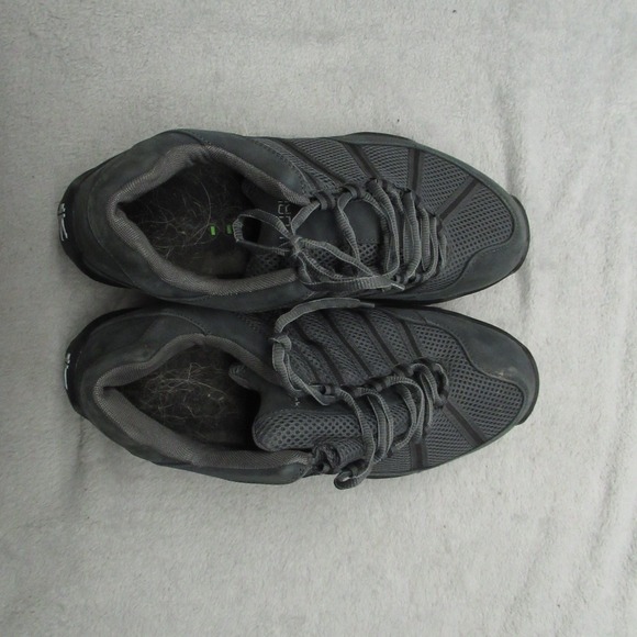 Kuru Mens‎ 11.5 Wide Hiking Shoes Black Chicane Lightweight Mesh Running Outdoor main image 12